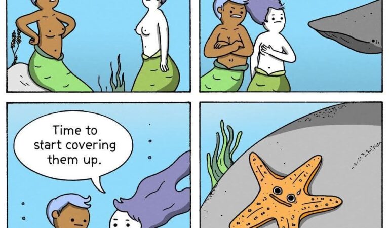 Mermaids Complain About Whales Staring, but the Real Pervert Is a Starfish