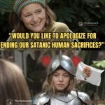 The Witcher meme about Aztec human sacrifices and Spanish conquest
