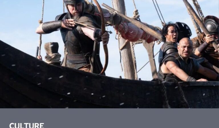 Odyssey Movie Classic Action Shot — Greek Learning Boom