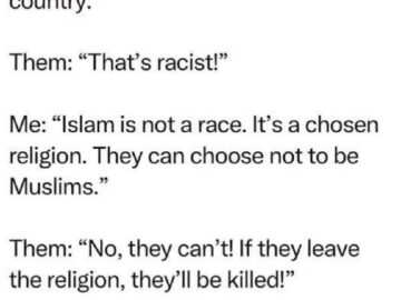 I Dont Want Muslims in My Country — Dialogue