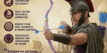 Authentic Bow of Odysseus — Toy Ad Parody