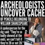 Shakespeare's Pencils — 2B or Not 2B