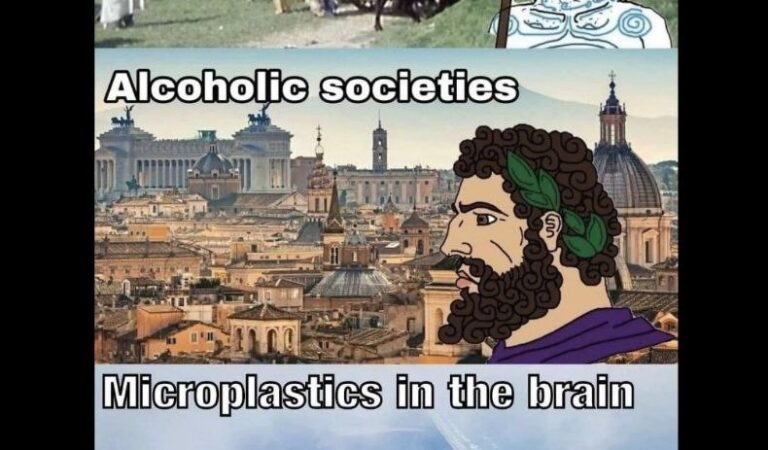 Stoner Societies vs Alcoholic Societies vs Microplastics