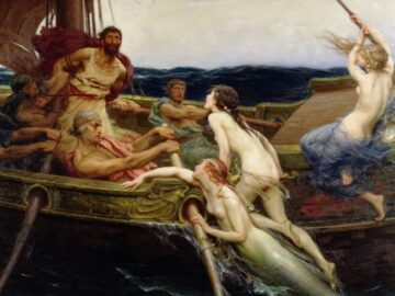 Ulysses and the Sirens — Herbert James Draper, 1909