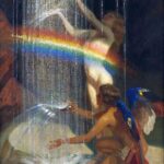 Cupid and Psyche at the Fountain of Eternal Youth — Frank O. Salisbury