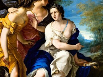 Diana with Nymphs — Felice Torelli